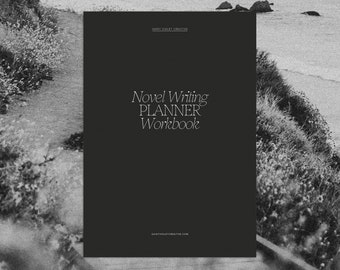 Novel Writing Planner for Author Plot a Novel Scene Card Book Writing Templates Digital Novel Project Planner Writer Gift for Writer Planner