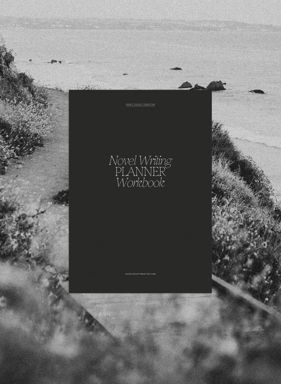 Novel Writing Planner for Author Plot a Novel Scene Card Book Writing Templates Digital Novel Project Planner Writer Gift for Writer Planner