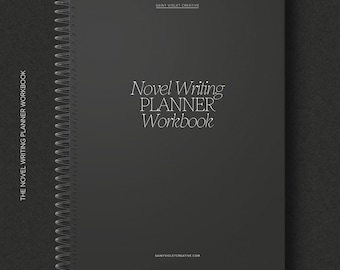 Novel Writing Workbook Planner for Author Planner Plot a Novel Writer Gift How to Write Workbook Creative Planner Writing Journal Book Guide