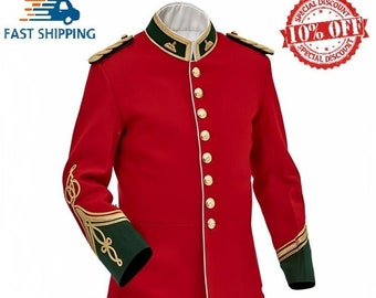 イギリス第24歩兵連隊の制服：赤いウールのズールー戦争用チュニック