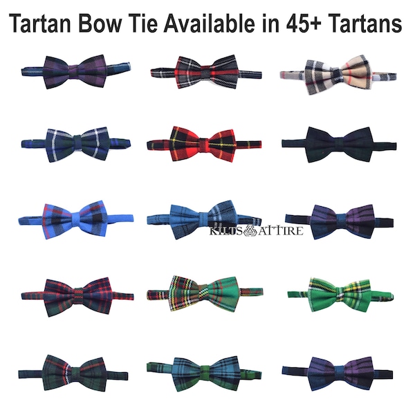 Learmonth Tartan Bow Tie main image 1