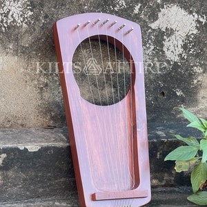 Lyre Harp Rosewood Pentatonic 9 Strings Lyre Harps Free Bag and Strings Set And Key
