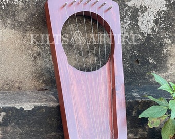 Lyre Harp Rosewood Pentatonic 9 Strings Lyre Harps Free Bag and Strings Set And Key