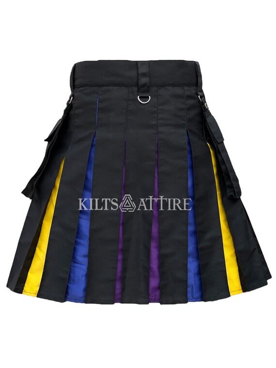Multi Color Kilt Like a Rainbow | Kilt and More