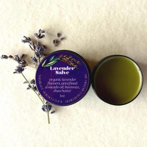 Organic Lavender Salve: Arizona Harvested, Skin Soothing Balm