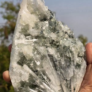 Rare Green Apophyllite With Scolecite Specimen
