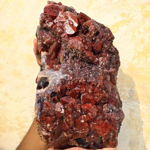 Rare Auralite 23 Amethyst Cluster: Super 7 Elestial Geode