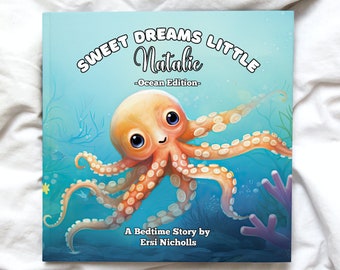 Personalized Children's Book, Custom Name Book, Baby Gift, Bedtime Story, Newborn Gift, Christening Gift, Baptism Gift, Baby Birthday Gift