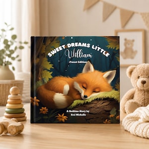 Personalized Children's Book, Custom Name Book, Baby Gift, Bedtime Story, Bedtime Book, Christening Gift, Baptism Gift, Baby Birthday Gift immagine 14