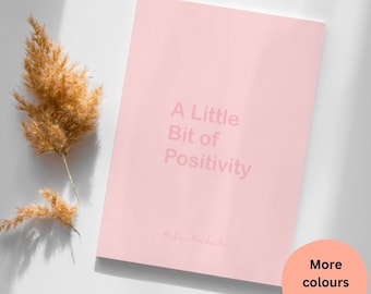 A Little Bit of Positivity Book of Quotes | Affirmations | Anxiety gift | Depression gift | Self help book | Mental health gift |