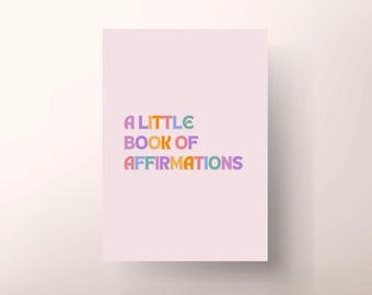 Affirmations Book for Mental Health: 80 Positive Quotes for Self-Care, Mindfulness, Anxiety | Positive Gift for Women, Teens and Adults
