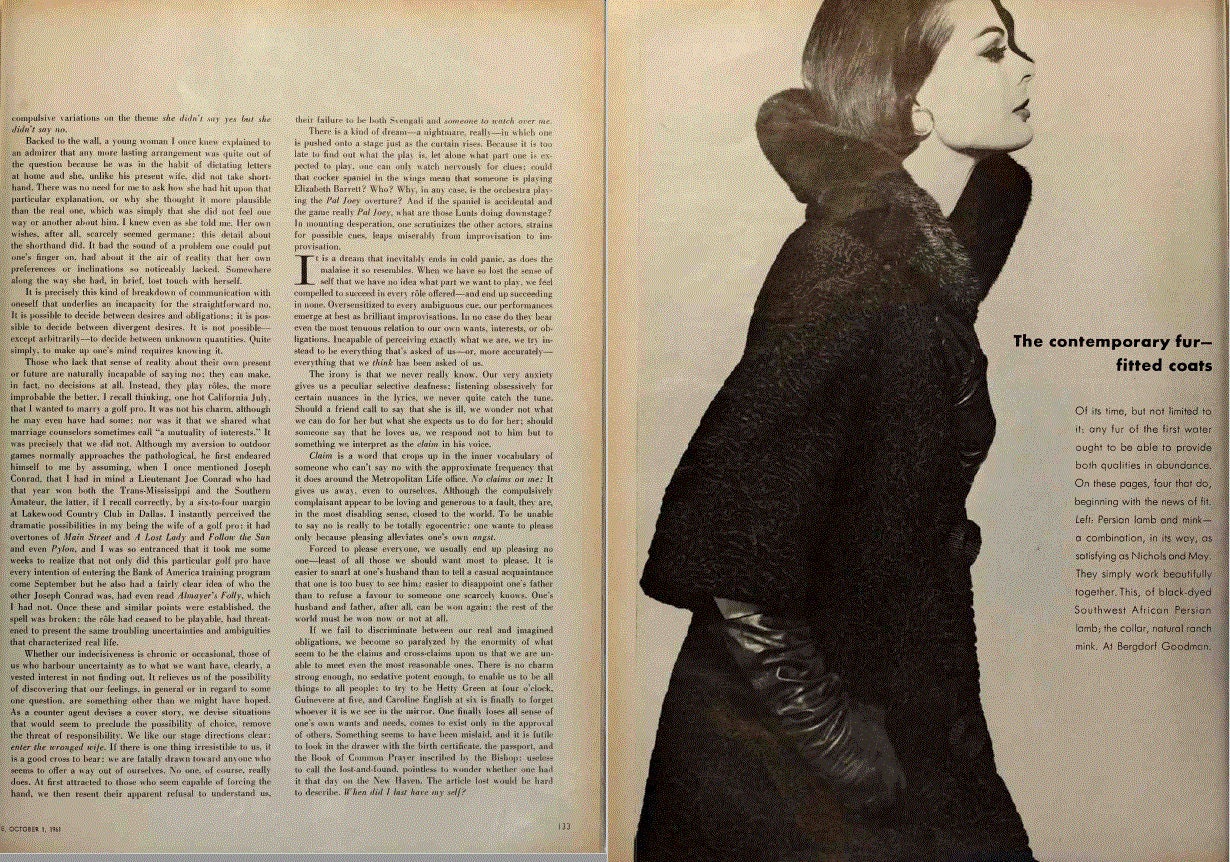 Vogue Paris Magazine 1st October 1961 PDF Digital Download - Etsy