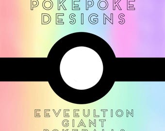 Riesen Pokeball von Evoli