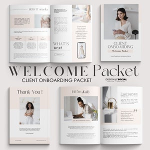Client Welcome Packet | Onboarding Template | Client Welcome Guide | Virtual Assistant | Starter Kit