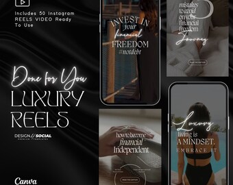 Vol 2 | Instagram Video Reels | Coaching Video Reels | Marketing Instagram | Canva Template