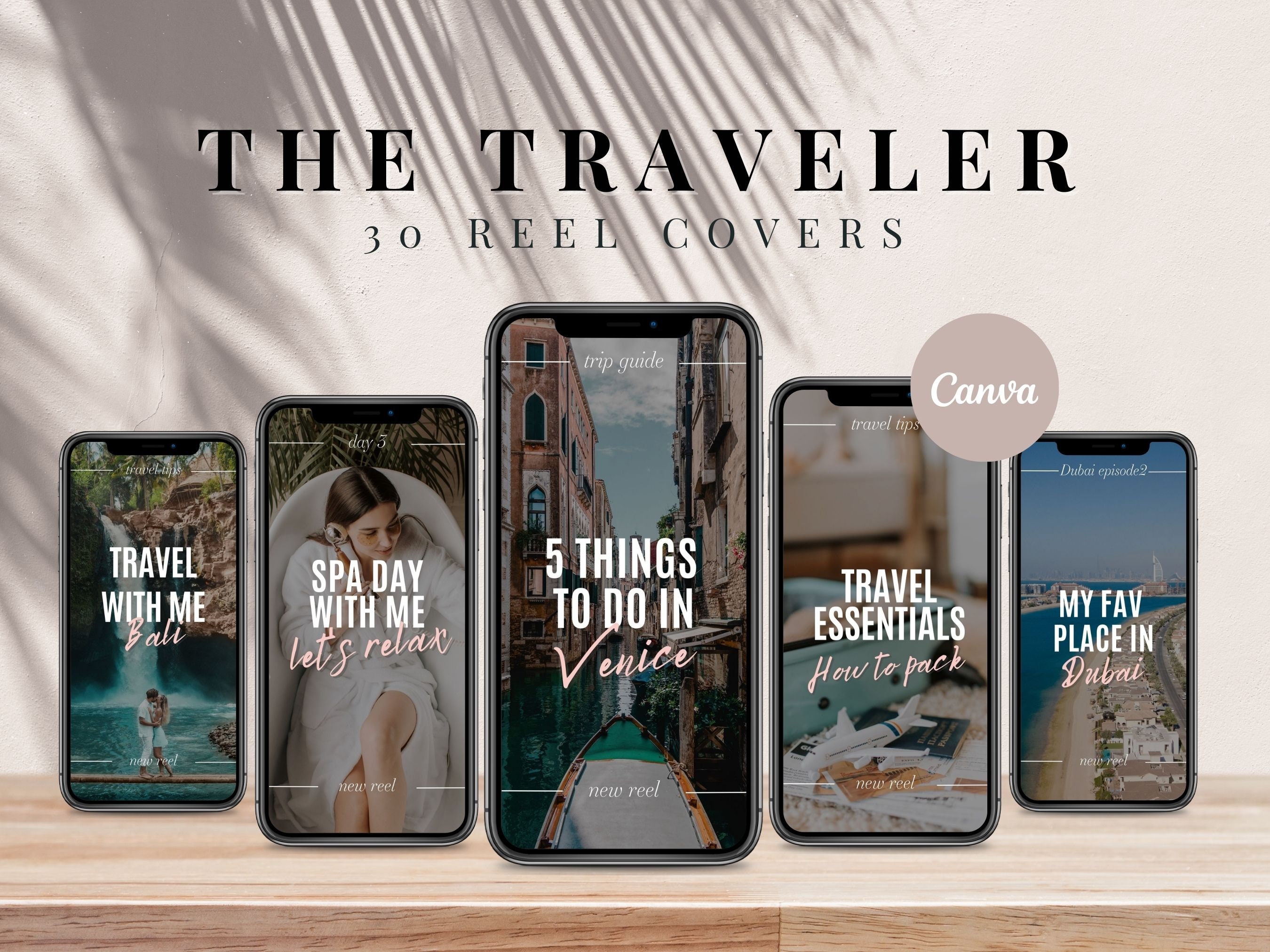 30 Instagram Reel Templates Travel Reel Covers Reel Cover Template