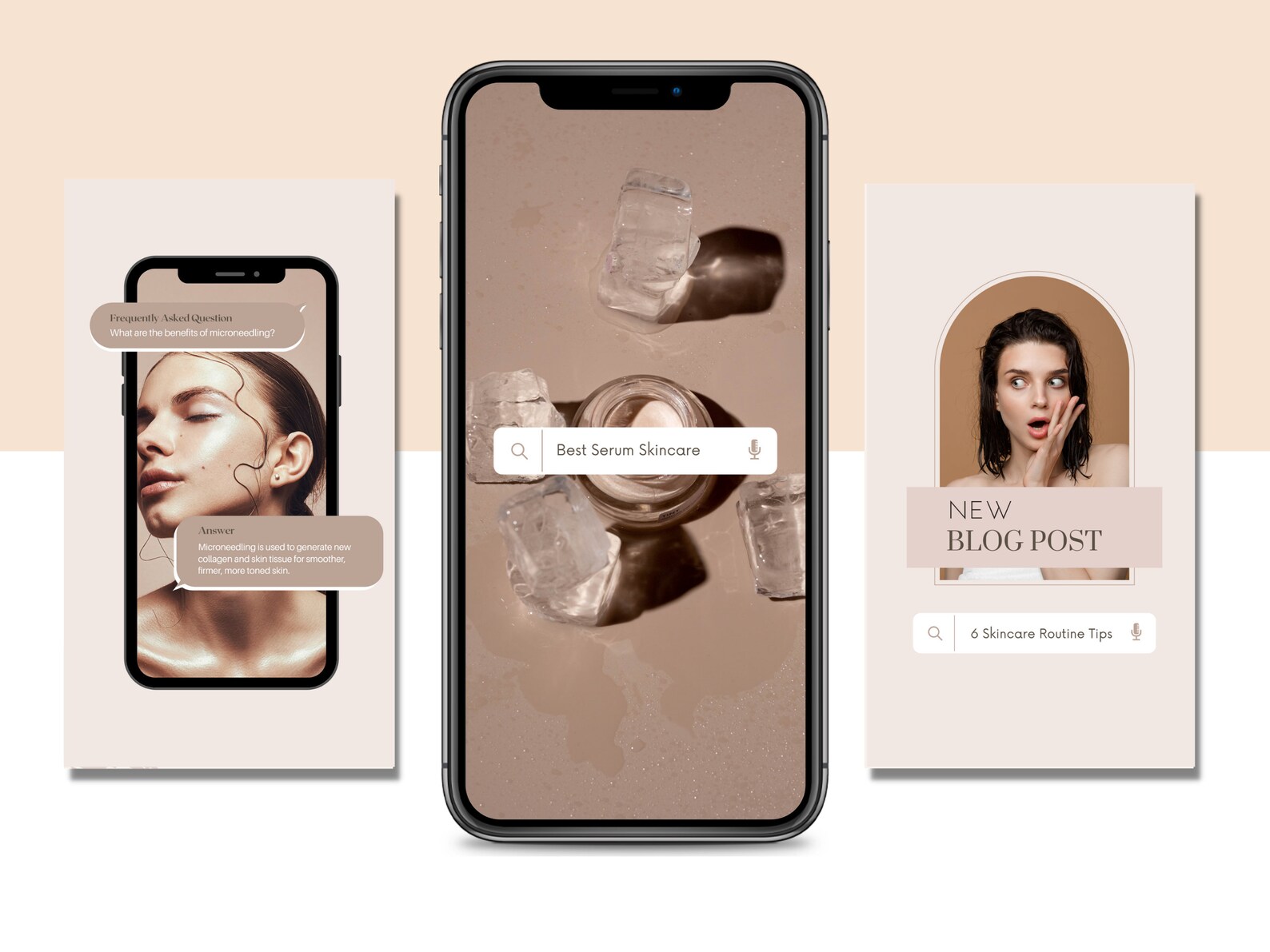 60 Skincare Instagram Templates | Skincare Social Media | Instagram ...
