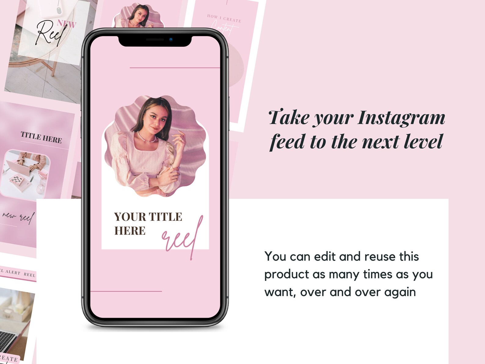 15 Instagram Reel Templates | Reel Cover Template Editable in Canva ...