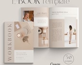 Editable Workbook Template | Canva Coaching Ebook Template | Lead Magnet | Course Guide