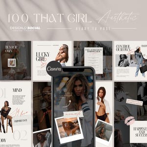 Social Media Templates | Coaching Instagram Templates | Social Media Manager Templates | Canva Template