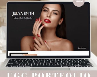 UGC Portfolio | UGC Template | UGC Media Kit | Media Kit Template