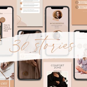 60 Coaching Instagram Templates for Canva | 30 Posts and 30 Stories ...