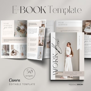Ebook Template | Coaching Workbook Template | Canva Template | Course Guide | Lead Magnet