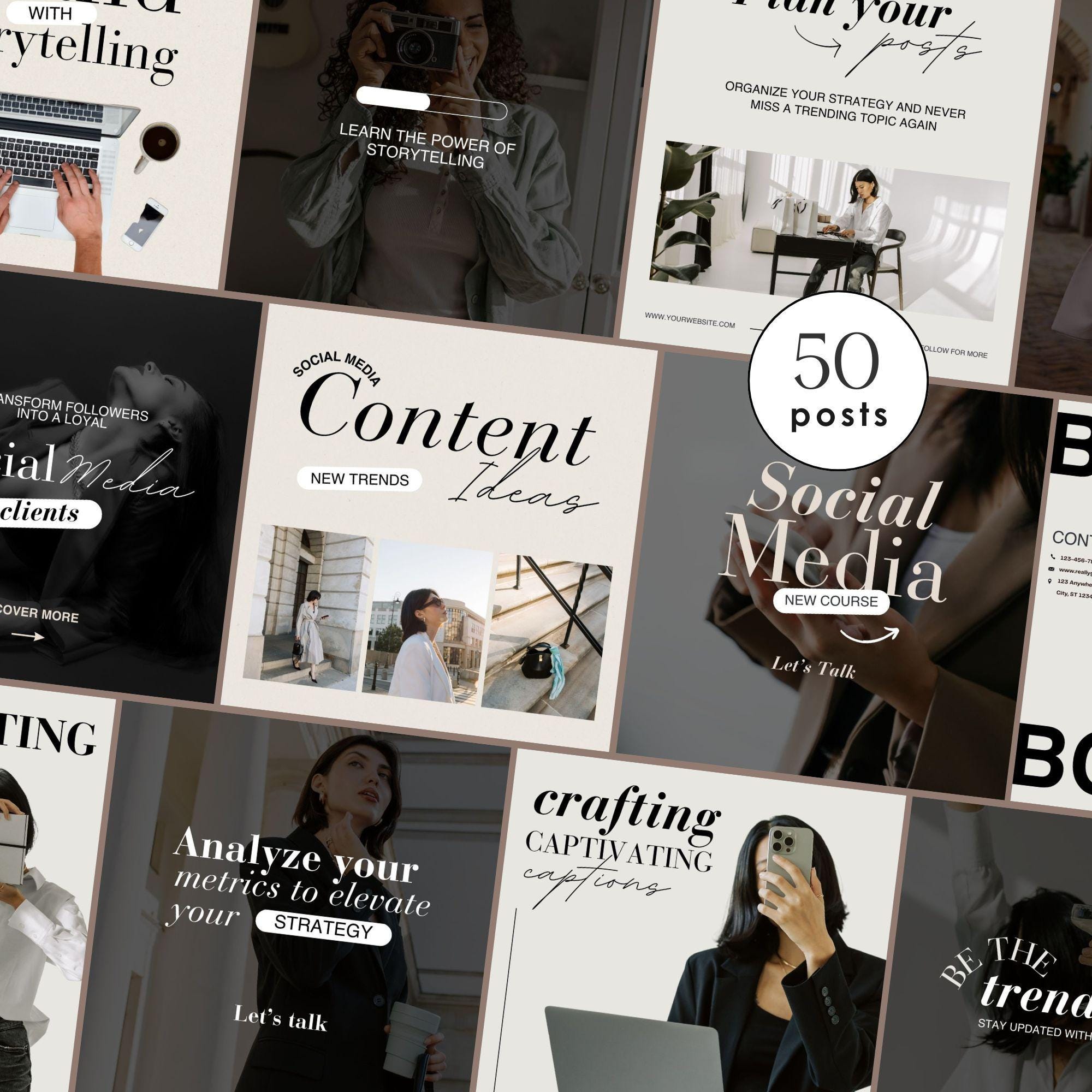 Plantillas para publicaciones de Instagram: Diseños de Canva para redes ...