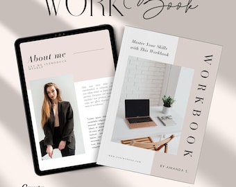Ebook Template | Lead Magnet | Course Creator Template |  Coaching Guide Book Canva Template