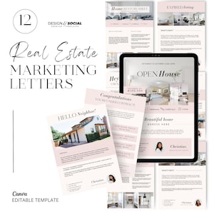 Cartas de modelos de marketing imobiliário | Carta Agrícola | Introdução ao corretor de imóveis | Modelo de tela