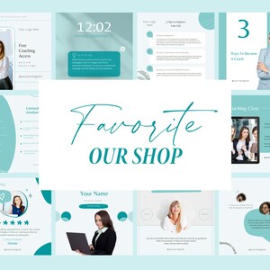 30 Coaching Instagram Post Templates for Canva | Blogger Template| Life ...