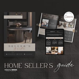 Home Seller Guide Template: Sell Your Home Like a Pro - 14 Pages - Canva Template | Real Estate Template