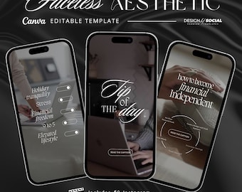 50 Faceless Reels | Instagram Video Reels | Coach Instagram Reels | Social Media Templates | Canva Template |
