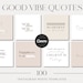 100 Instagram Quotes Template | Editable Quotes Templates | Instagram Post Quotes | Instagram Templates | Canva Editable 