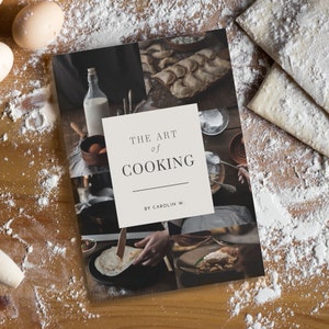 Recipe Book Template | Cookbook Template | Cook Book Template | Recipe Template | Canva Templates image 2