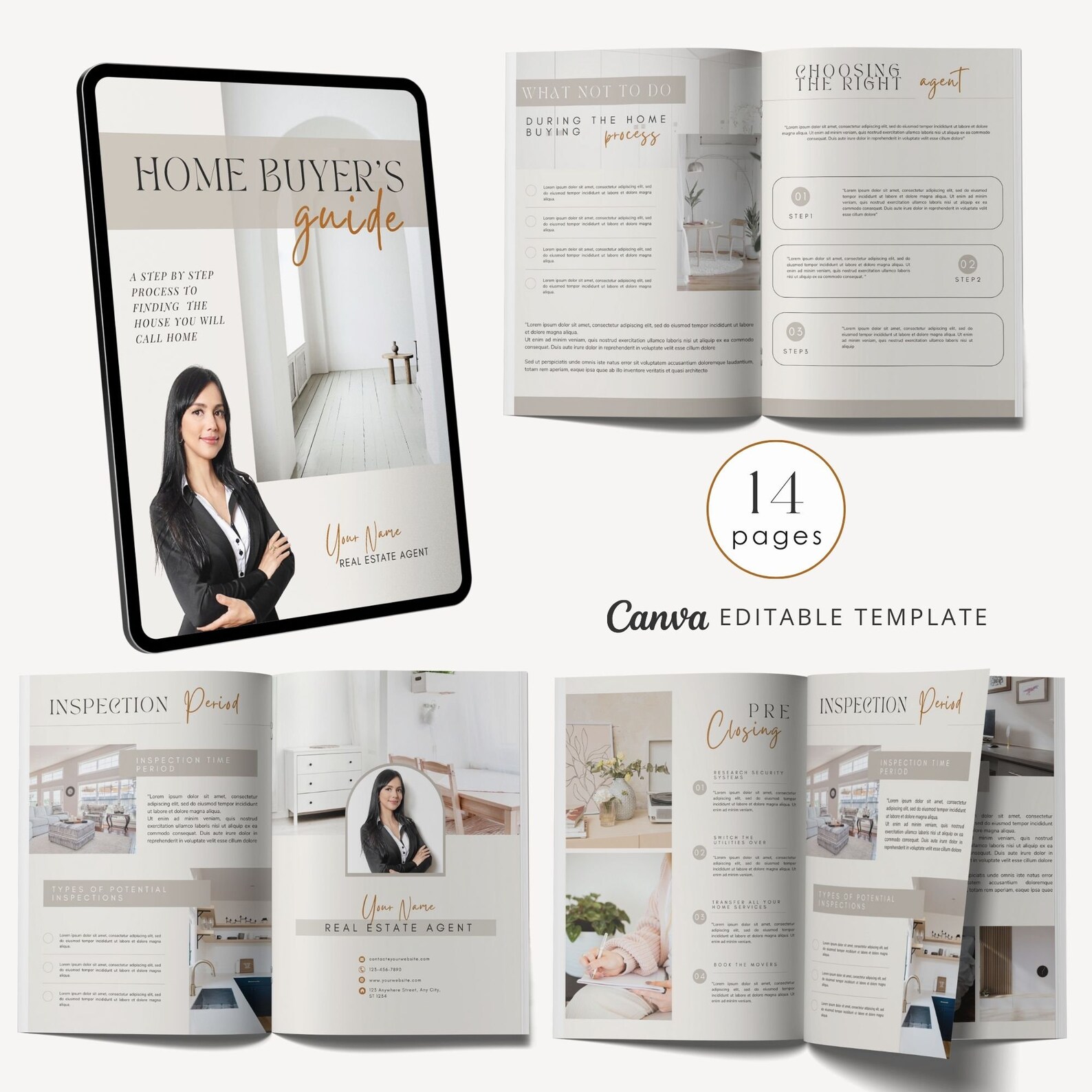 Home Buyer Guide Template 14 Pages Simplify Your Home Buying
