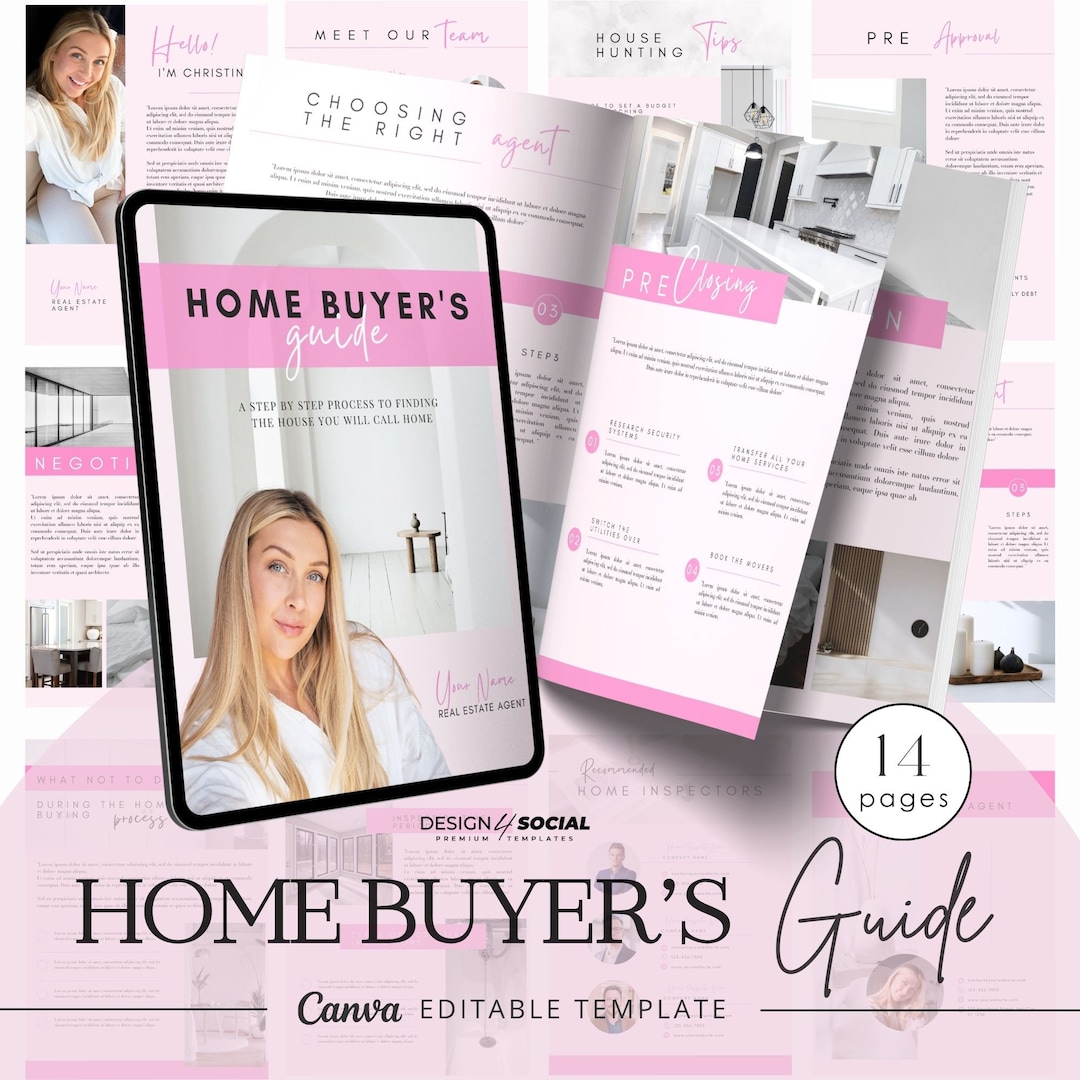 Home Buyer Guide Template 14 Pages Simplify Your Home Buying Process Home Buyer Guide Template 14 Pages Simplify Your Home Buying Process