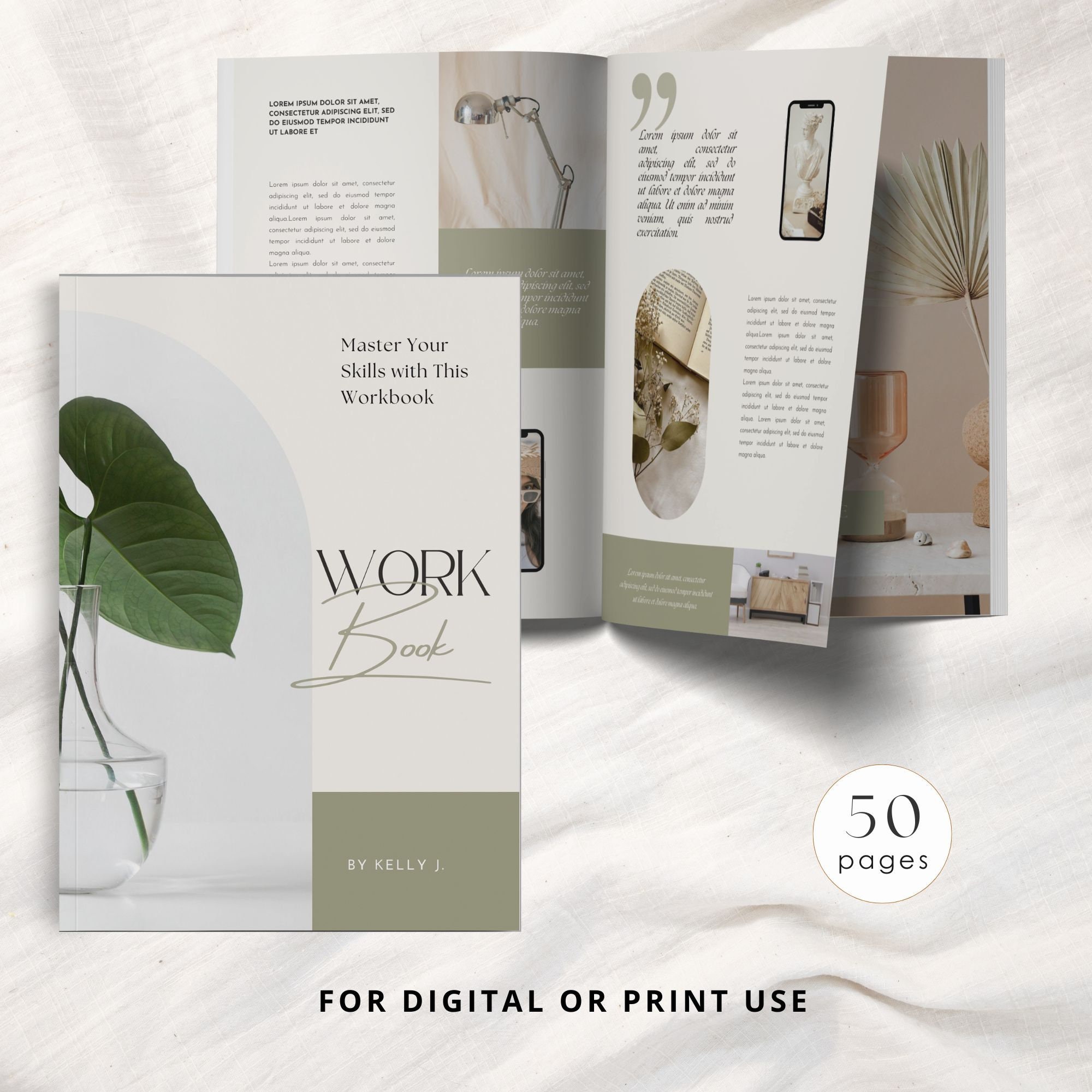 Editable Books Editable Ebook Template | Printable Workbook Template | Course Workbook ...