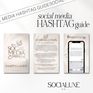 Social Media Hashtag Guide: Instagram Marketing (PDF)