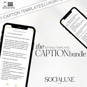 50 Aesthetic Practitioner Instagram Caption Templates | Social Media Caption Templates | Nurse Injector Captions | Esthetician Social Media