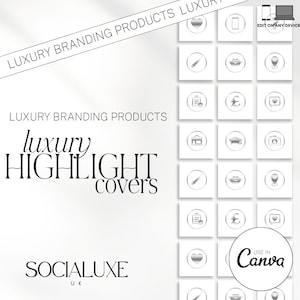 Silver Editable Highlight Covers | Instagram Cover Templates | Story Highlight Covers | Instagram Icons | Aesthetic Practitioner