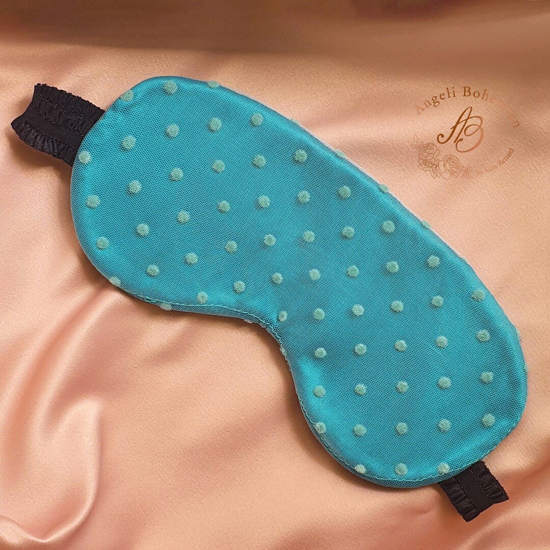 Satin Cotton Sleeping Mask Gift Idea Hand Made Etsy