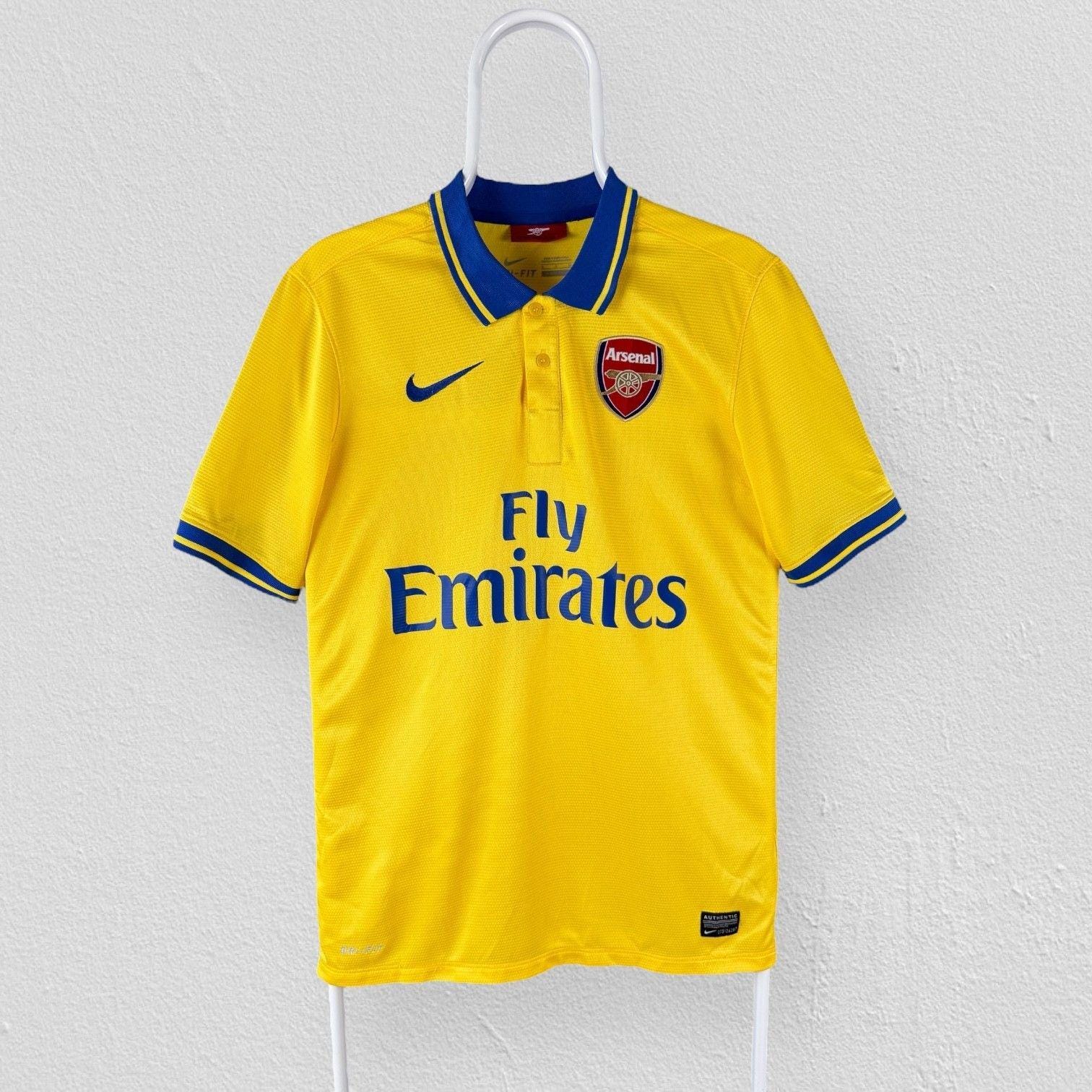 Arsenal Jersey Yellow - Etsy