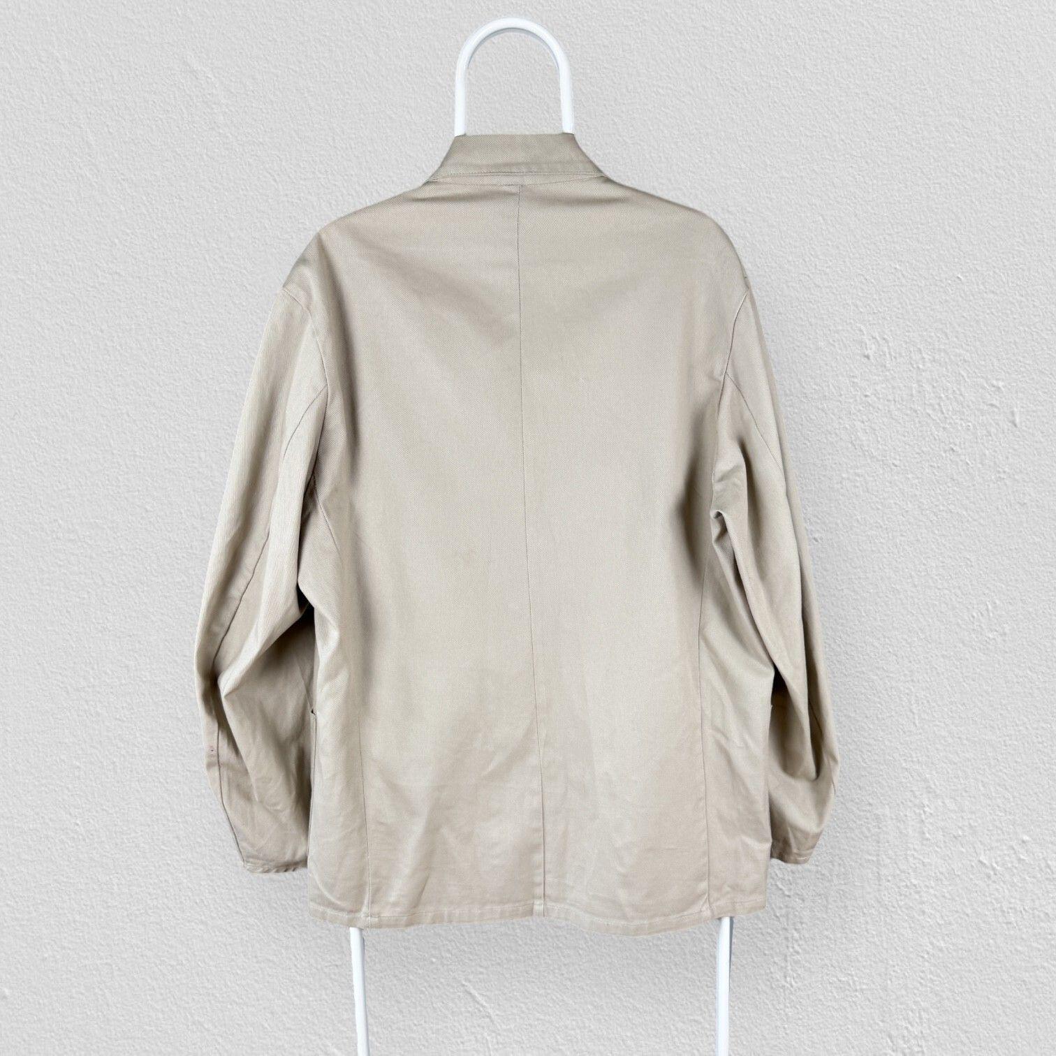 Mens Yarmo Khaki Warehouse Coat - Storemans Shopkeepers