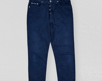 Dolce & Gabbana Jeans Blue Jeans Gerades Bein Made in Italy Herren W32 L31