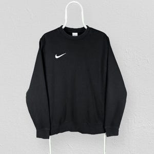 Vintage Nike Black Sweatshirt Pullover Mens Large