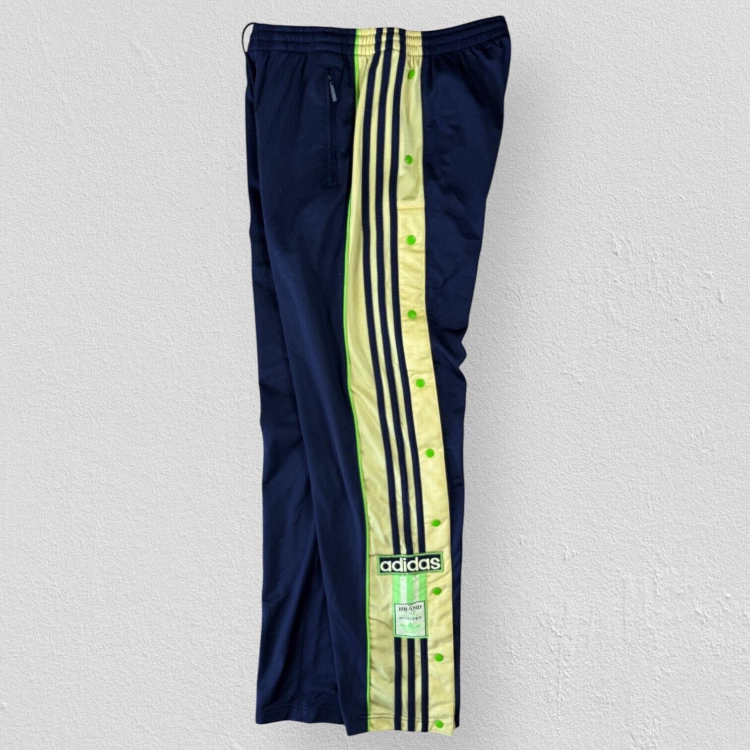 popper track pants mens