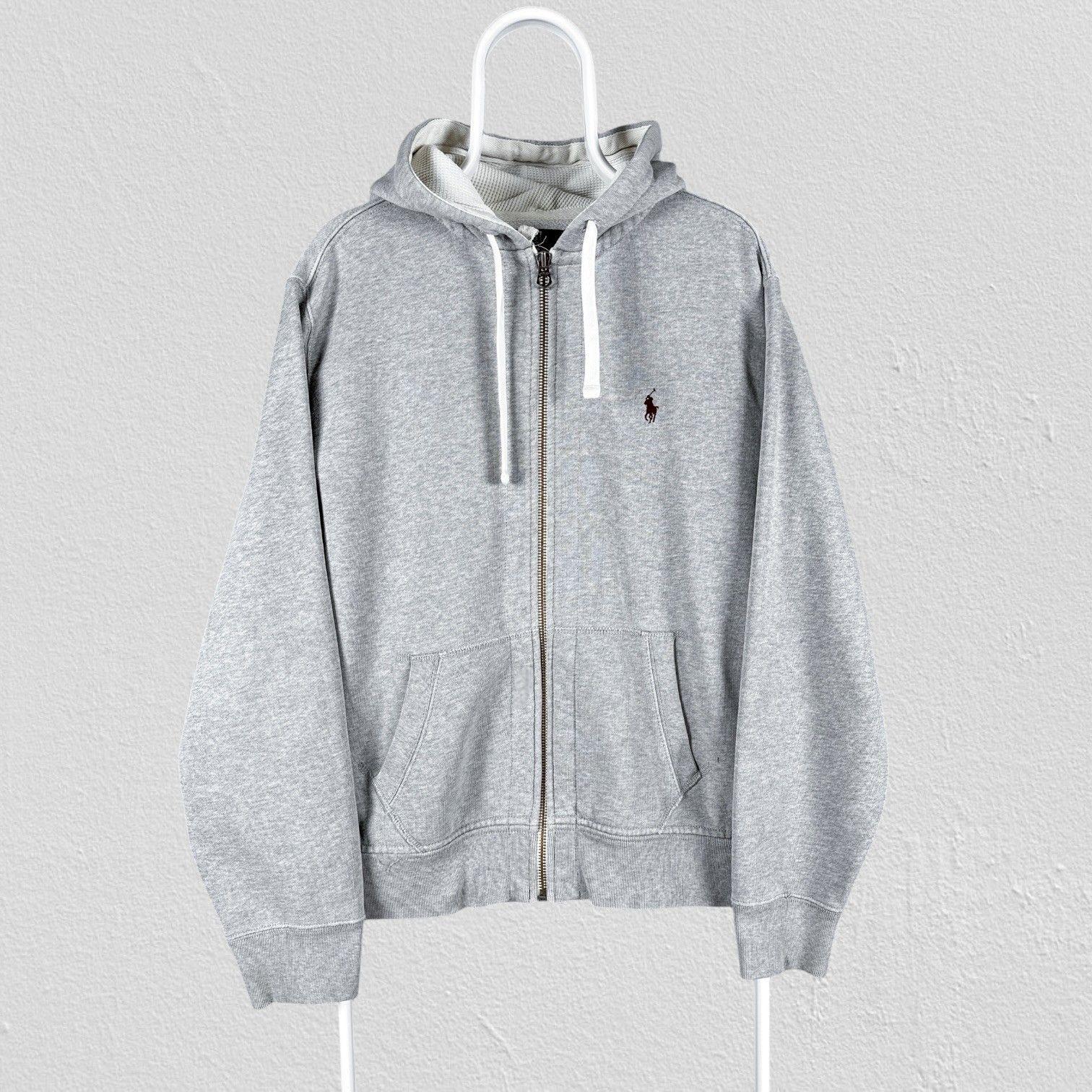Polo Ralph Lauren グレー フーディ POLO RALPH LAUREN Men's Classic Fleece Full Zip Hoodie, Alaskan