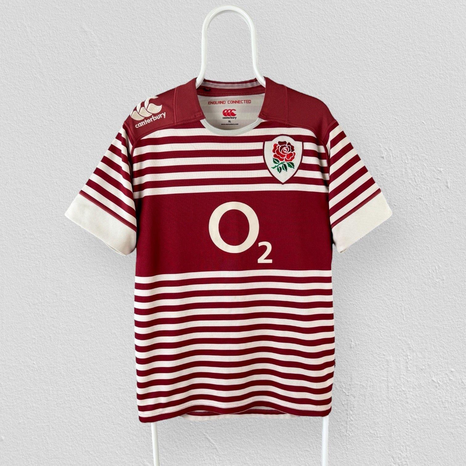 Canterbury England Rugby ラガーシャツ S England Rugby Union Away Shirt 2013/2014 Canterbury Mens XL - Etsy