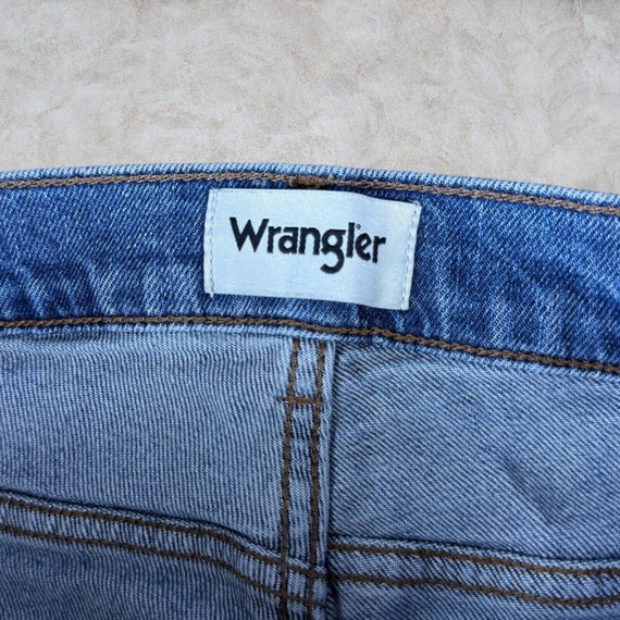 Wrangler Greensboro Jeans Blue Slim Straight Leg … - image 3